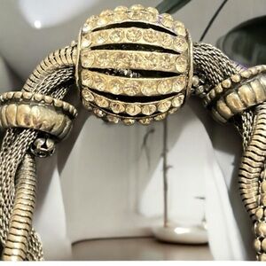 Stunning CZ Twisted Bracelet